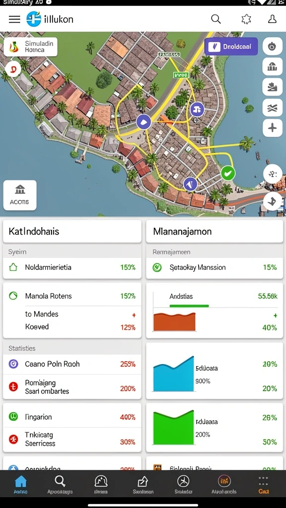 Tampilan antarmuka yang user-friendly dan menarik.