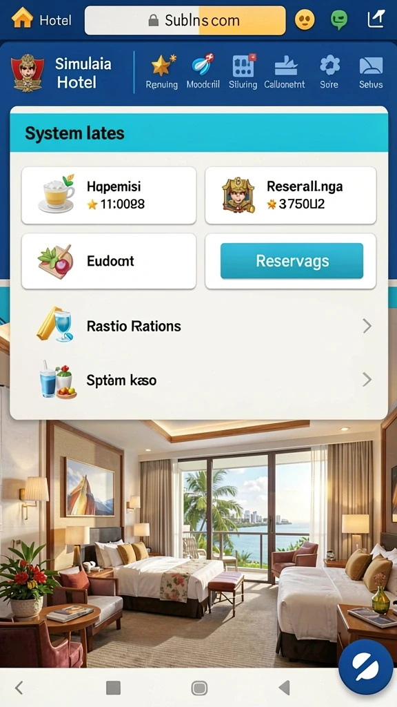 Fitur interaktif yang memungkinkan chat antar pemain.