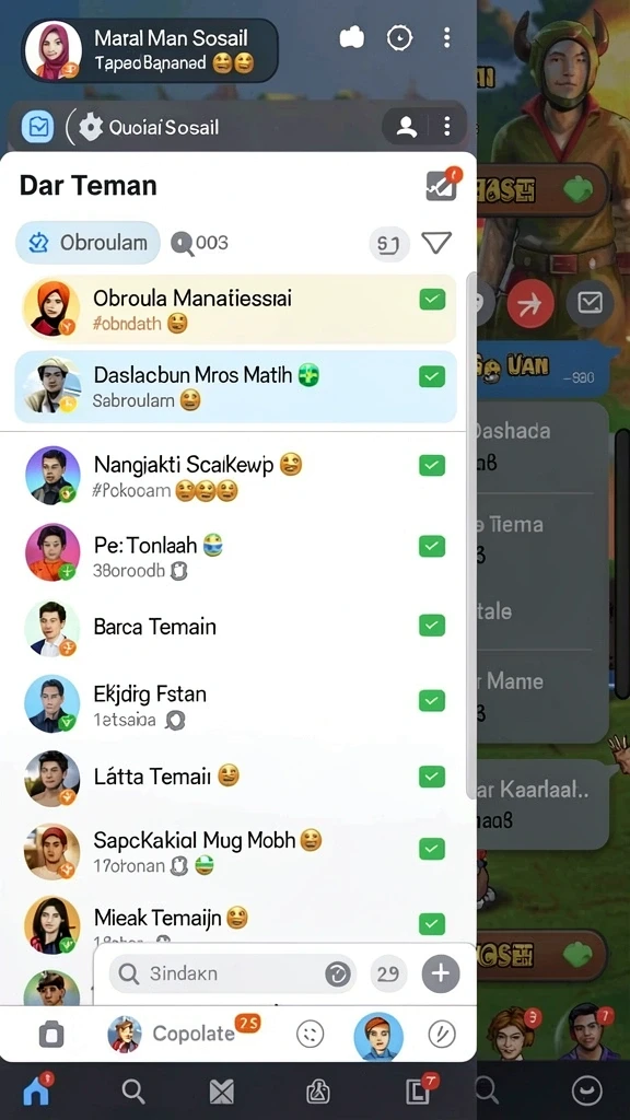Screenshot level menantang di dunia futuristik.
