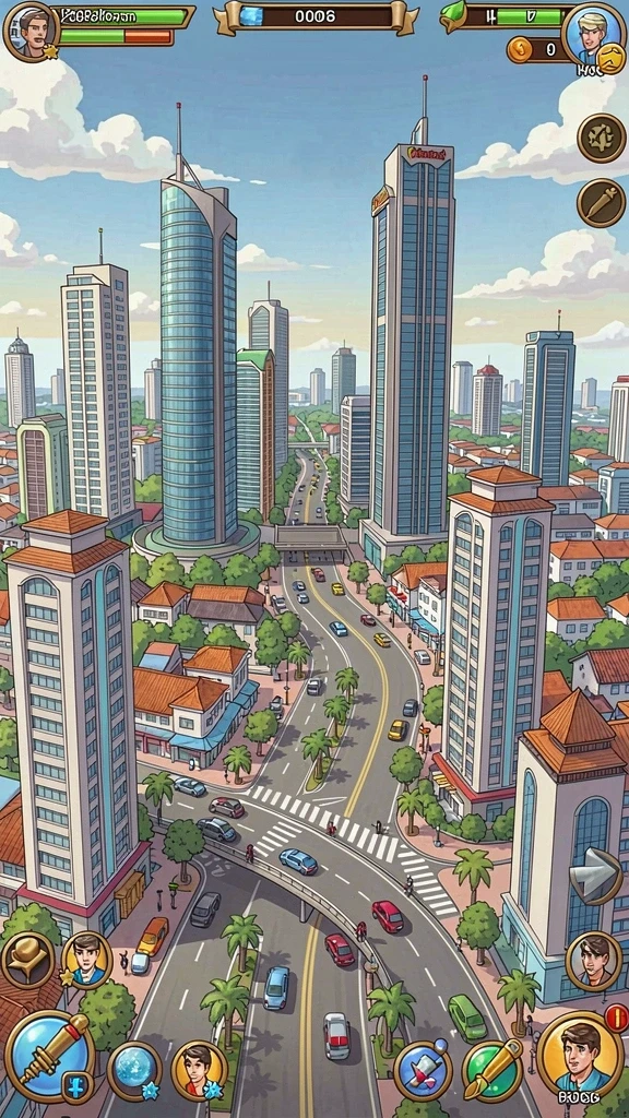 Gameplay seru dengan berbagai tantangan menarik.