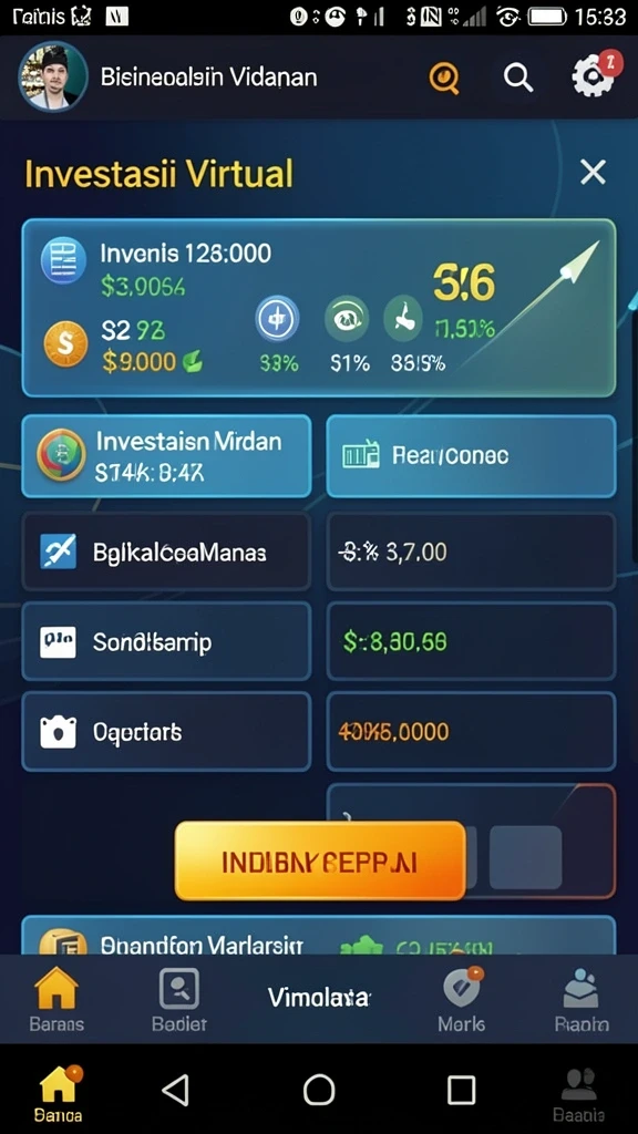 Tampilan antarmuka yang user-friendly dan menarik.