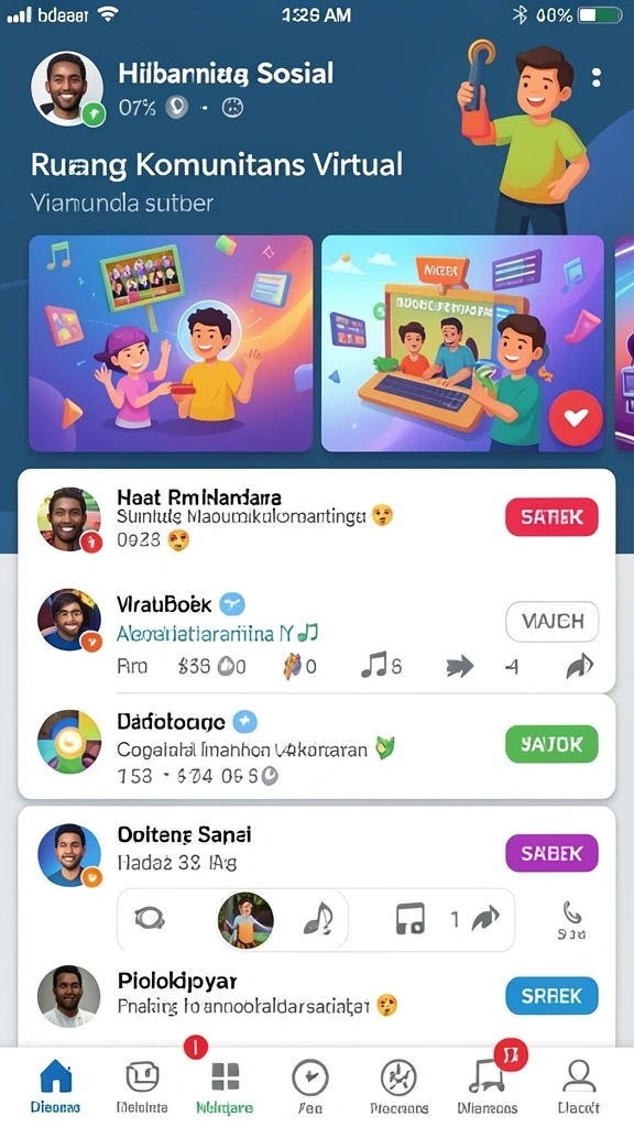 Mode multiplayer untuk bersenang-senang bersama teman.
