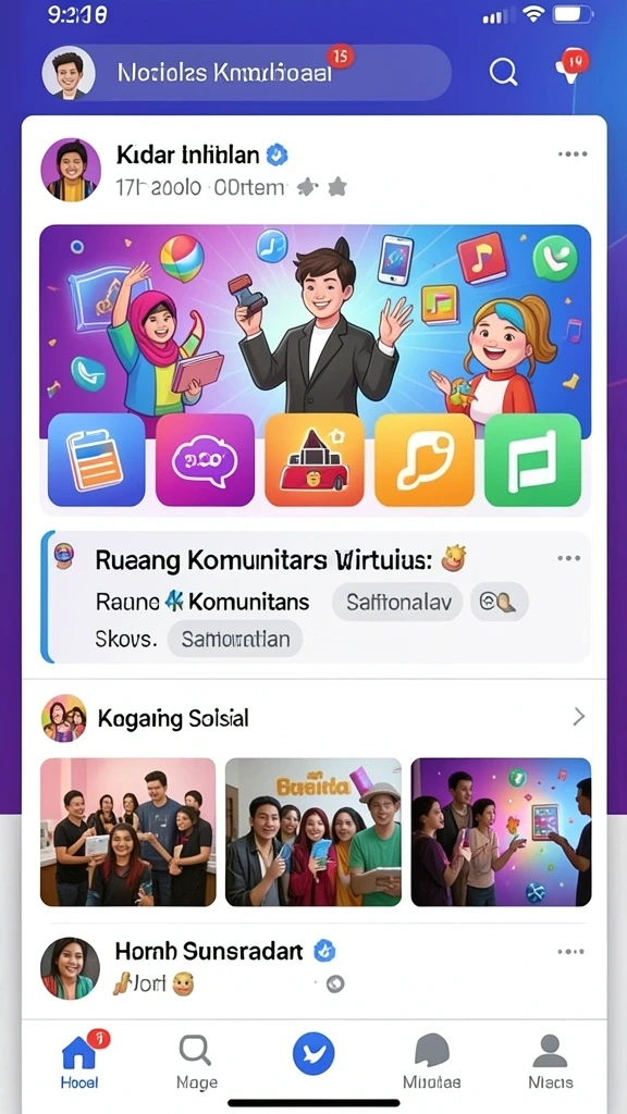Tampilan interface yang sederhana dan intuitif.