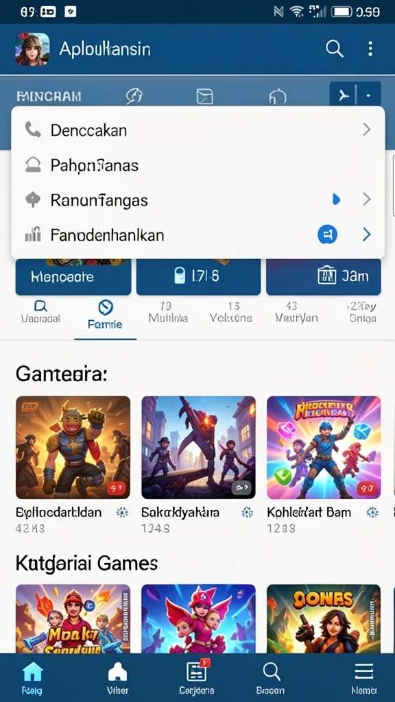 Screenshot 3: Kustomisasi karakter dengan berbagai item menarik.