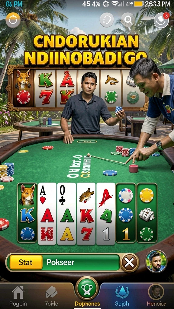 Tampilan awal aplikasi AYU89 yang menarik.