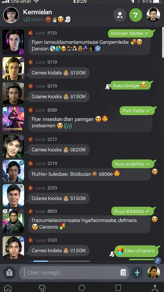 Tampilan antarmuka yang menarik dan modern.