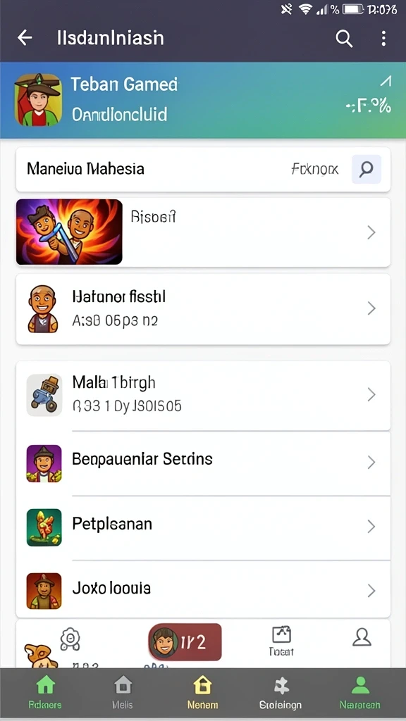 Tampilan antarmuka yang user-friendly.