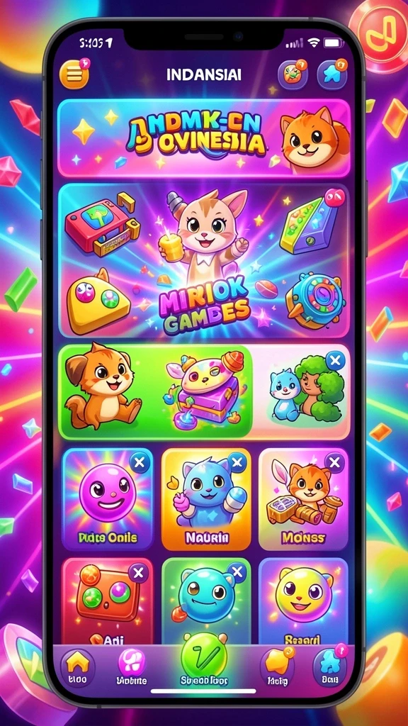 Beragam karakter dengan kemampuan unik di dalam game.