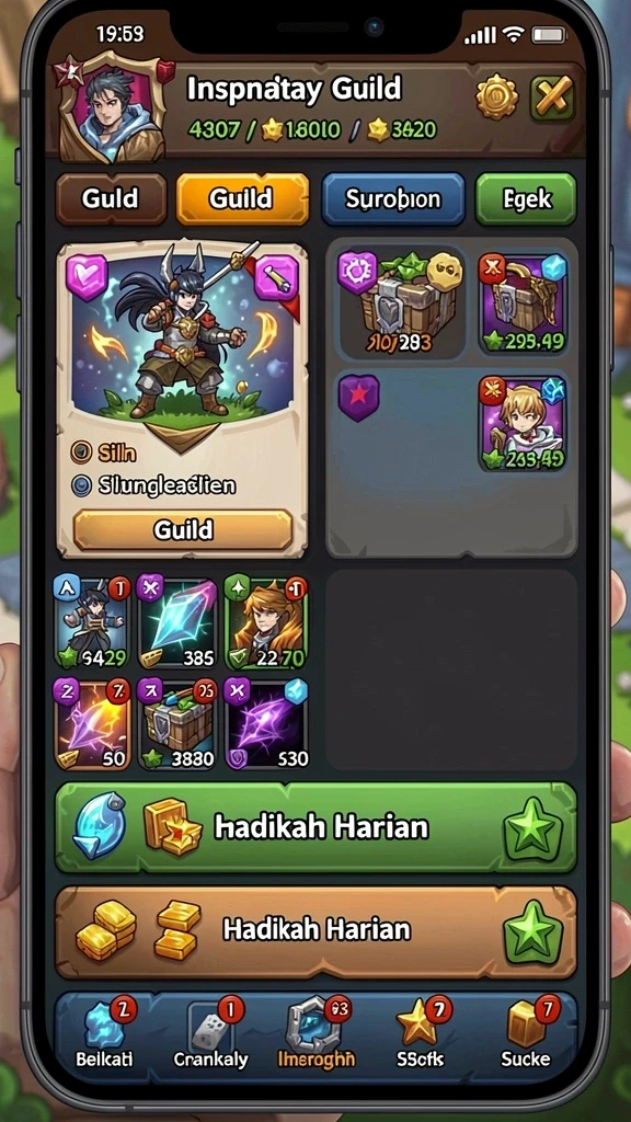 Variasi permainan slot yang beragam.