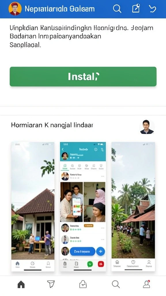 Tampilan antarmuka yang menarik dan responsif.
