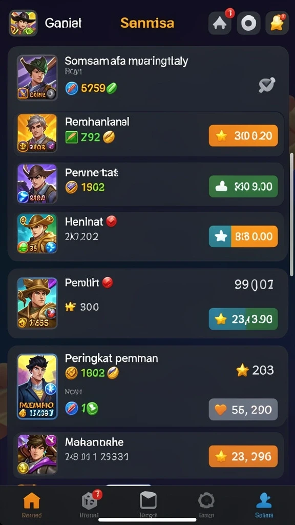 Tampilan antarmuka pengguna yang menarik dan intuitif.