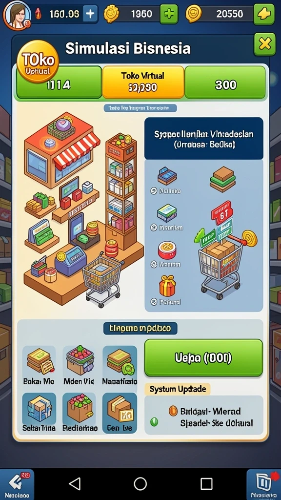 Sesi multiplayer yang interaktif dengan teman-teman.