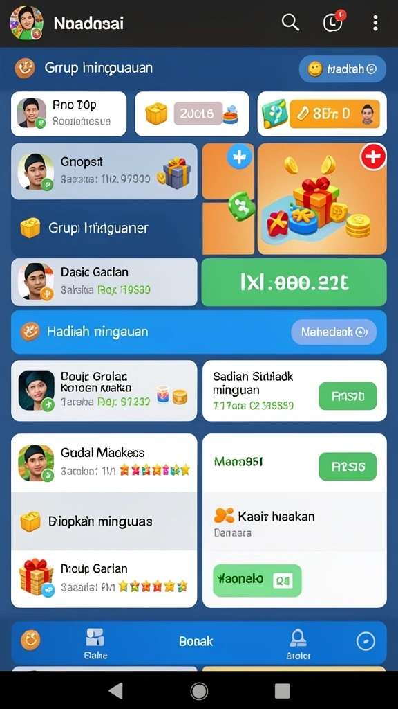 Fitur sosial yang menghubungkan para pemain.