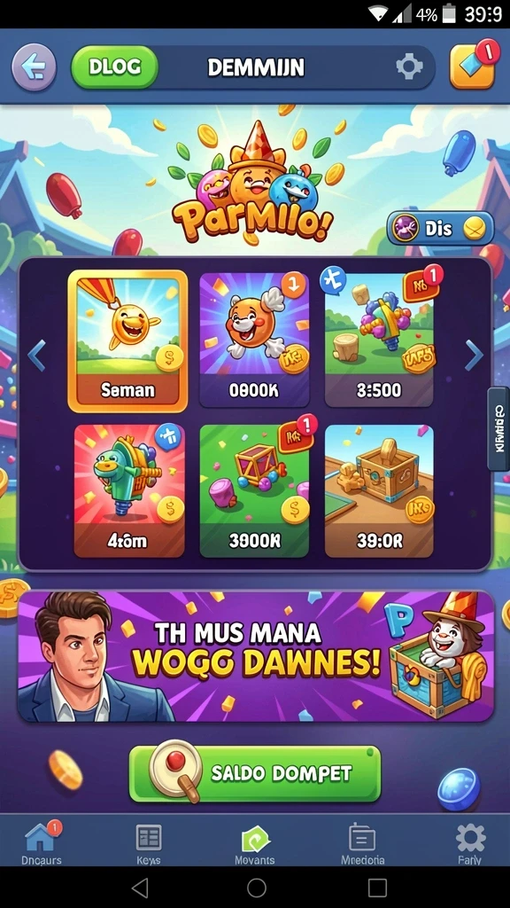 Gameplay seru yang membuat ketagihan.