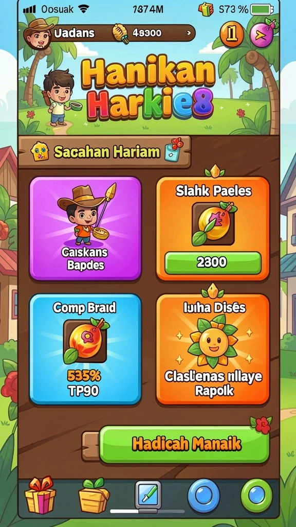 Pengalaman bermain yang seru dan adiktif.