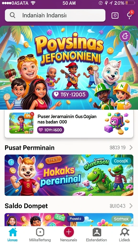 Gameplay yang seru dengan berbagai level menantang.