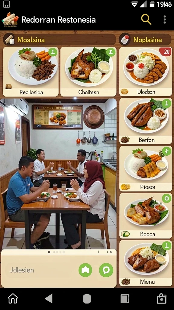 Tampilan grafis yang menakjubkan saat menjelajah dunia.