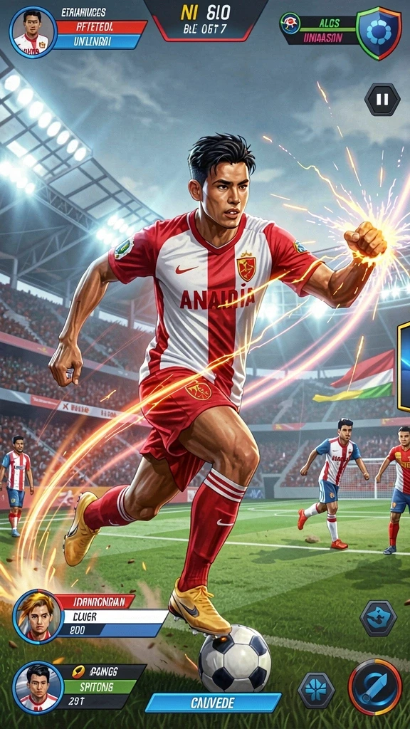 Screenshot menampilkan aksi gameplay yang mendebarkan.