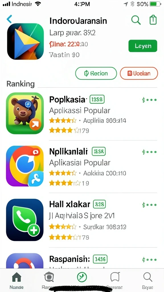 Berbagai mode permainan yang menantang dan seru.