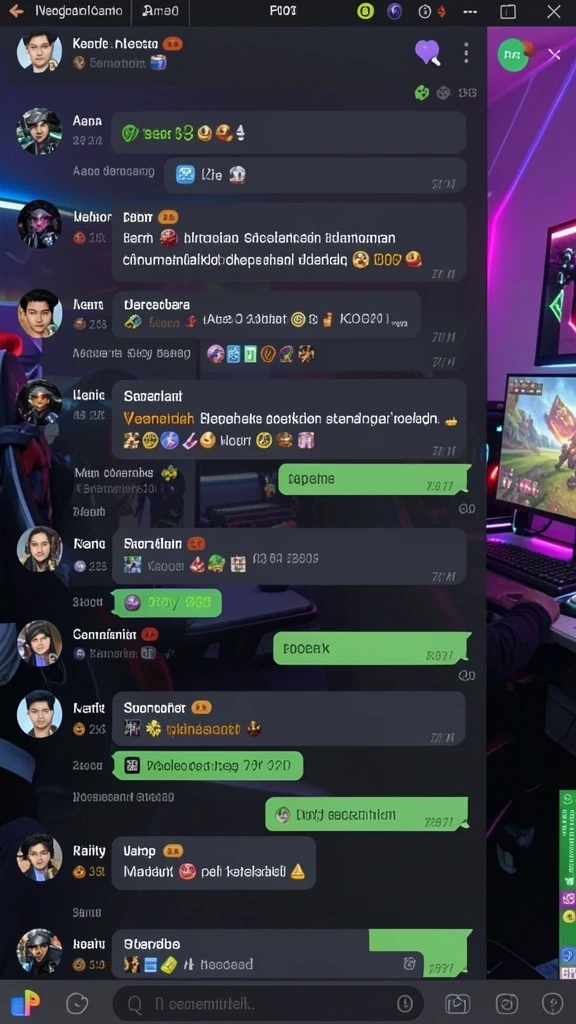 Tampilan karakter utama dalam KOKITOTO.