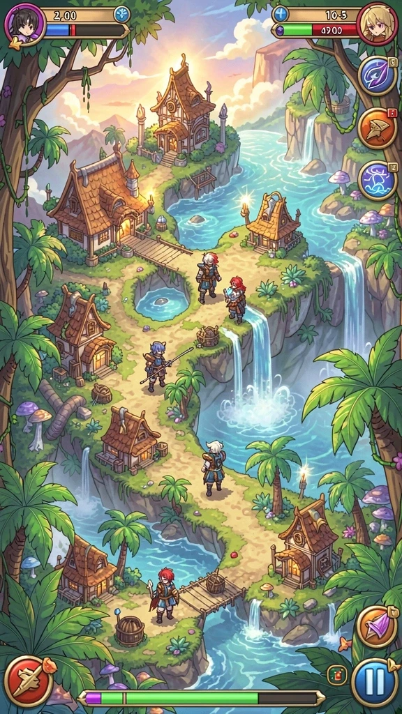 Fitur multiplayer yang memungkinkan bermain bersama teman.