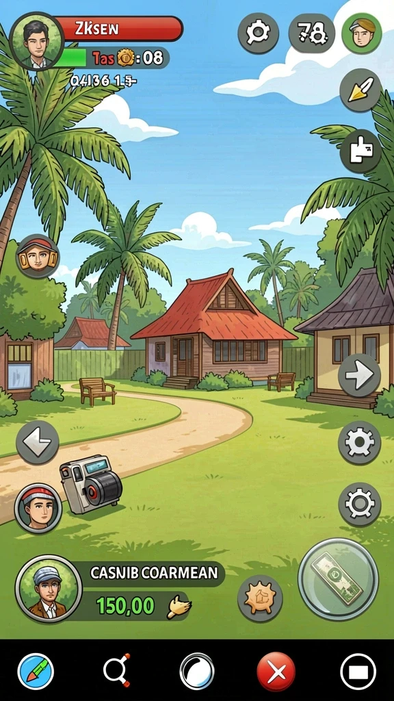 Level yang penuh tantangan dan kreativitas.