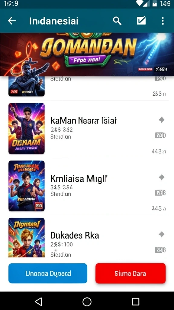 Tampilan fitur bonus harian yang menggiurkan.