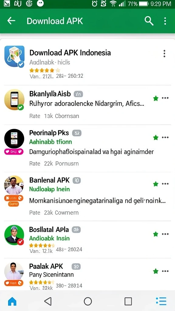 Tampilan antarmuka yang intuitif dan menarik.