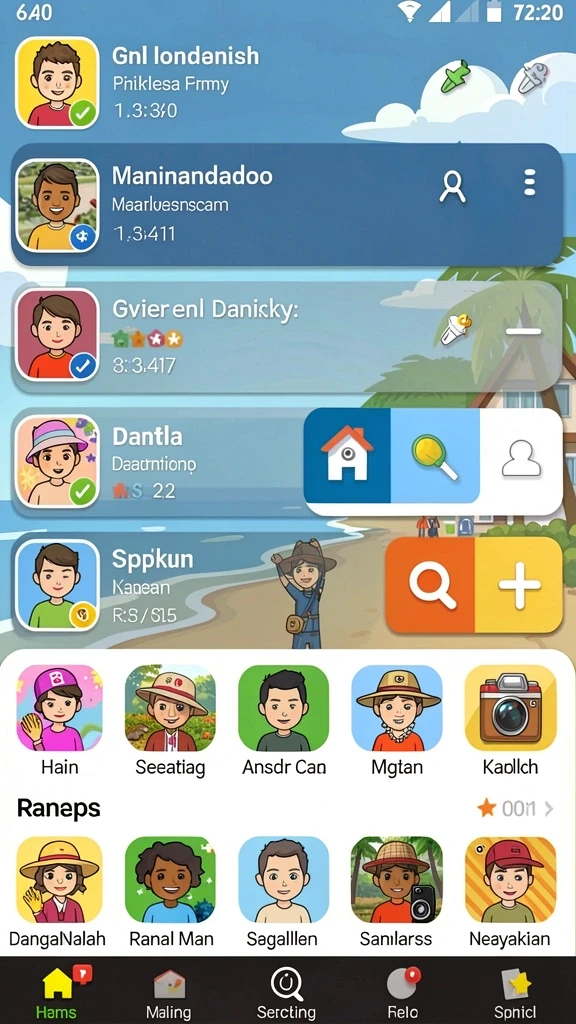 Level permainan yang menantang dan seru.