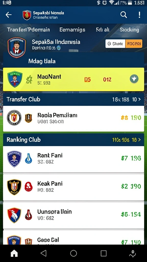Tampilan antarmuka yang ramah pengguna.