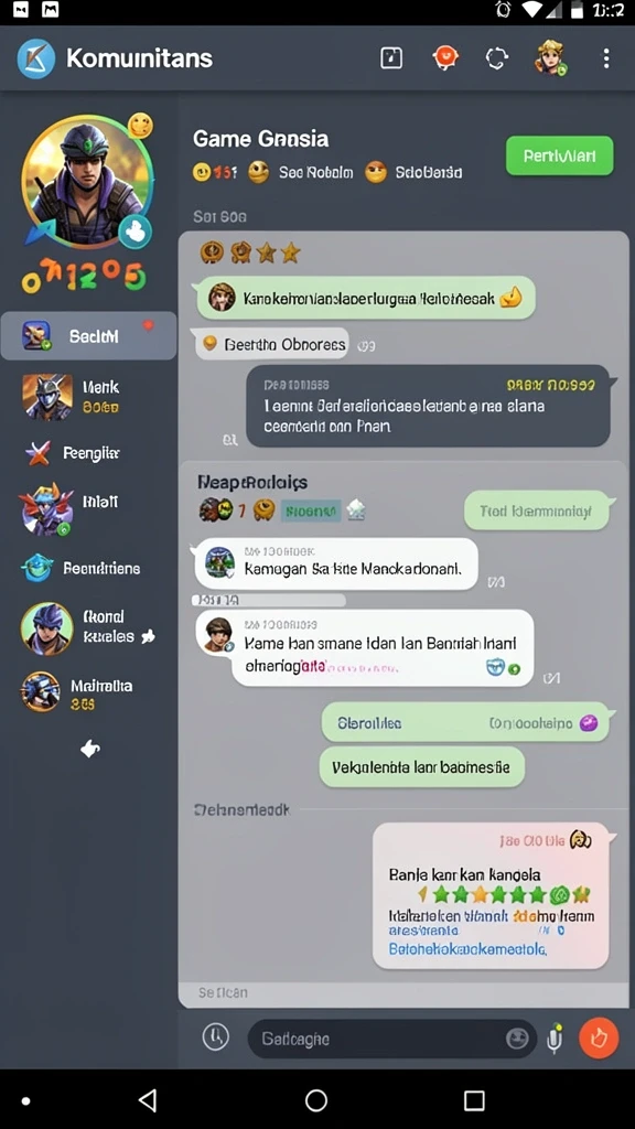 Pengaturan permainan yang mudah dipahami.