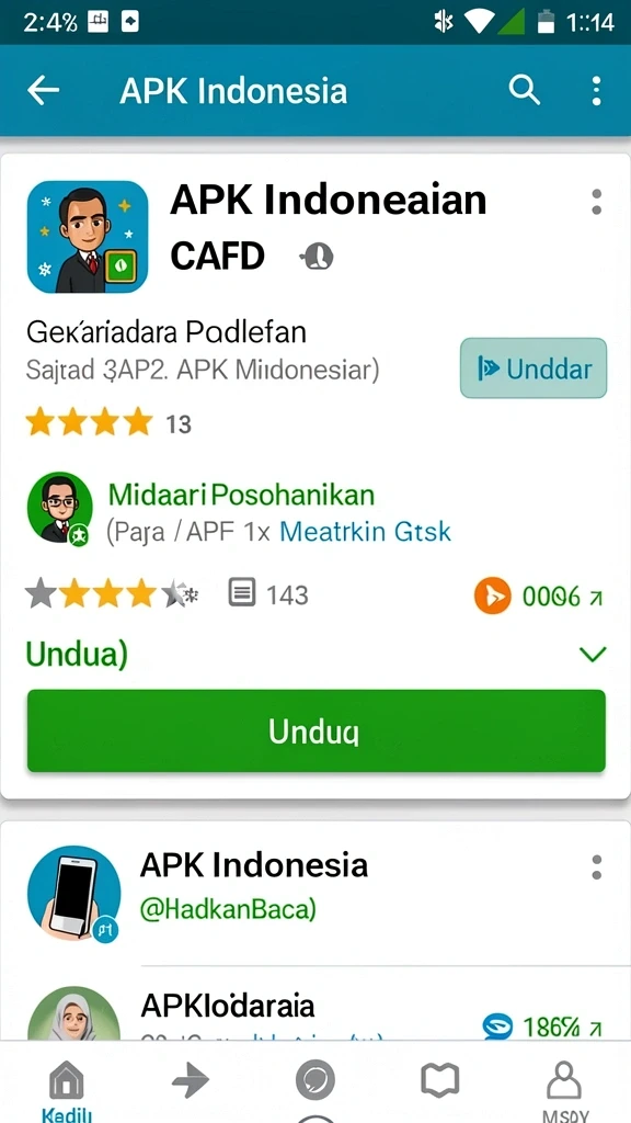 Screenshot menampilkan petualangan seru di hutan lebat.