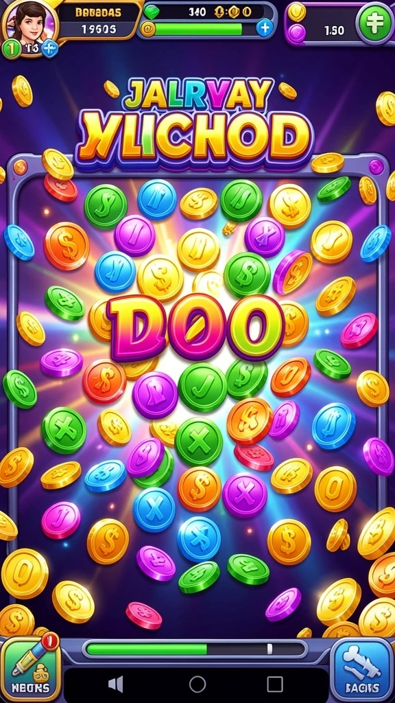 Layar awal aplikasi ROBINTOGEL dengan desain menarik.