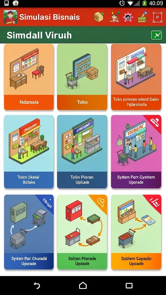 Tampilan awal aplikasi ROKOKBET yang menarik.