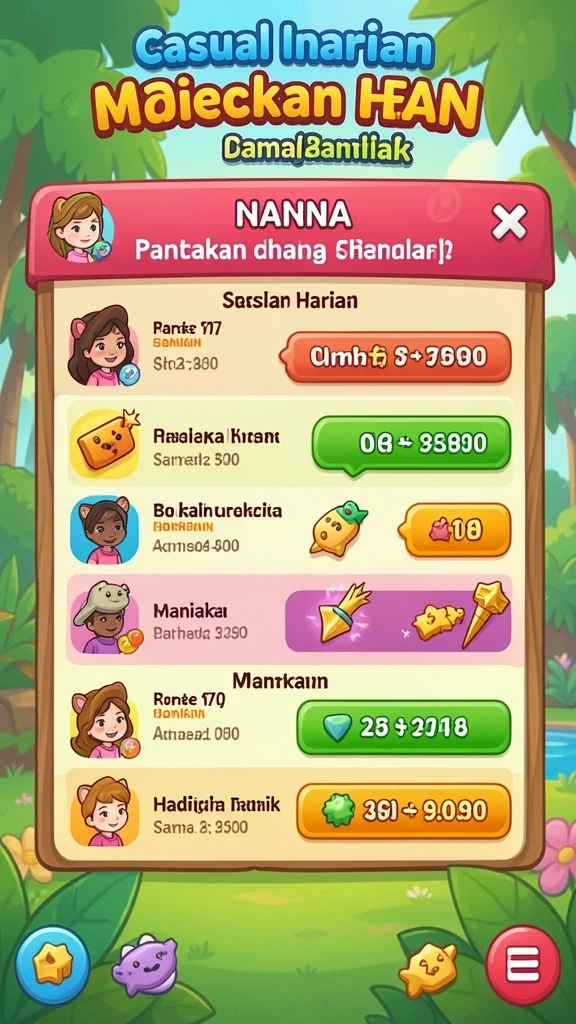Tampilan antarmuka yang user-friendly dan menarik.