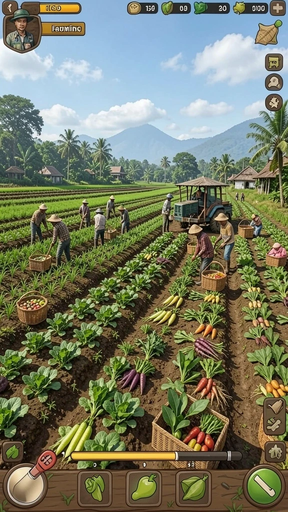 Karakter-k karakter unik dalam permainan.