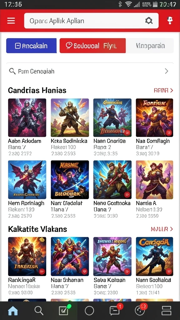 Mode permainan kompetitif yang mengasyikkan.