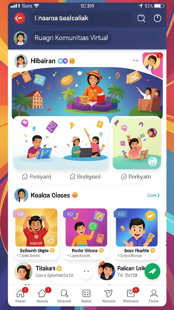 Karakter-karakter unik yang siap menemani petualangan.