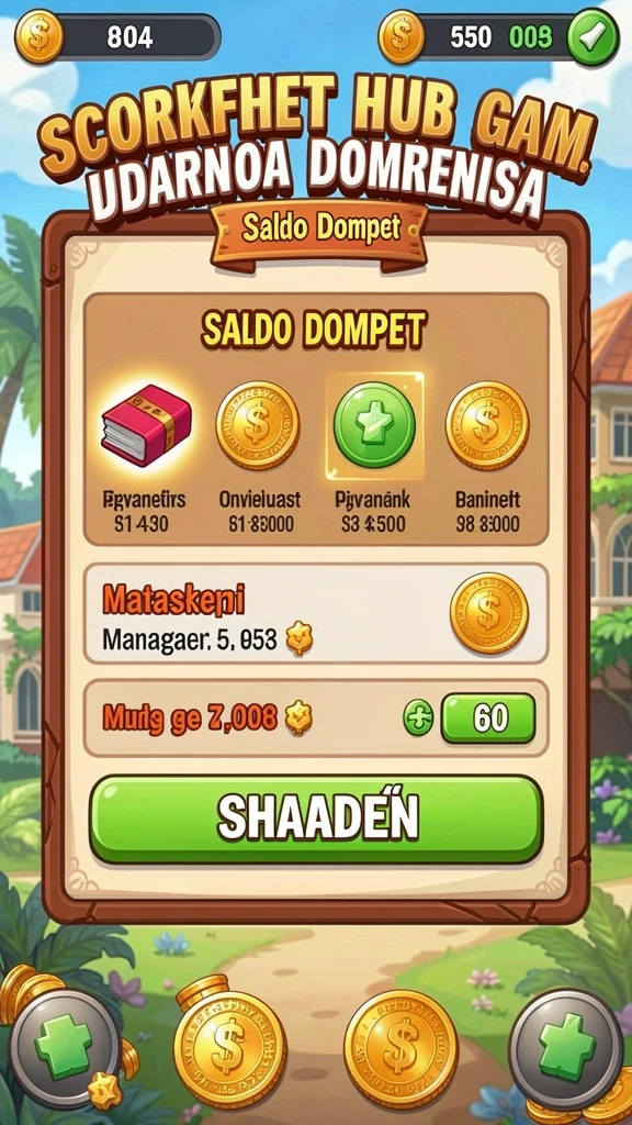 Sistem reward yang memotivasi pemain.