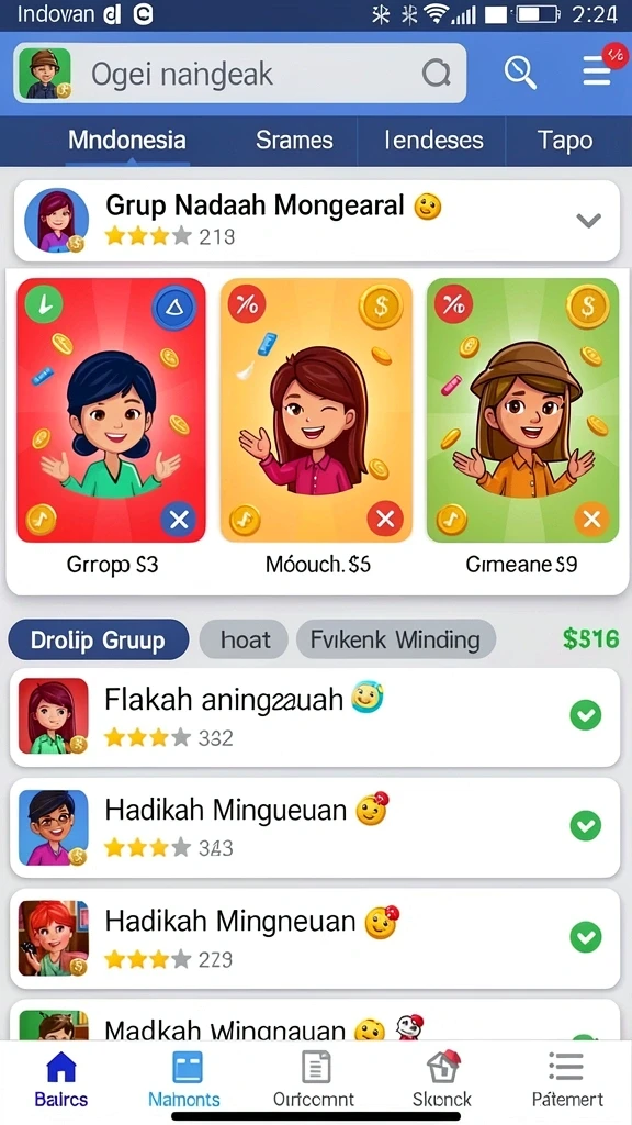 Antarmuka pengguna yang menarik dan mudah dinavigasi.
