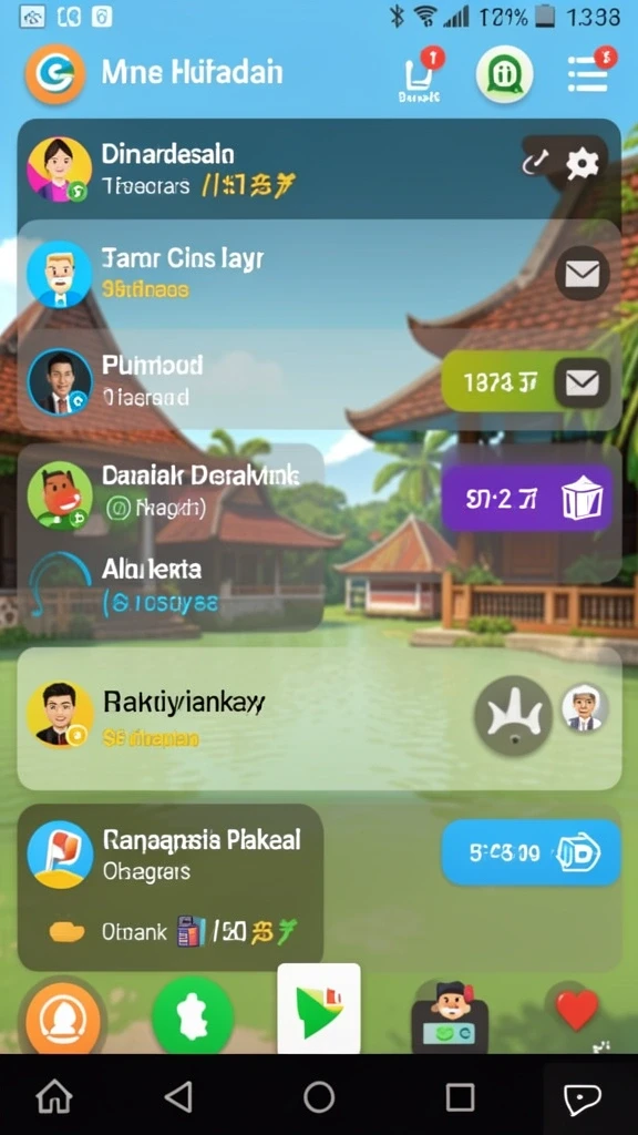Tampilan antarmuka yang user-friendly dan menarik.