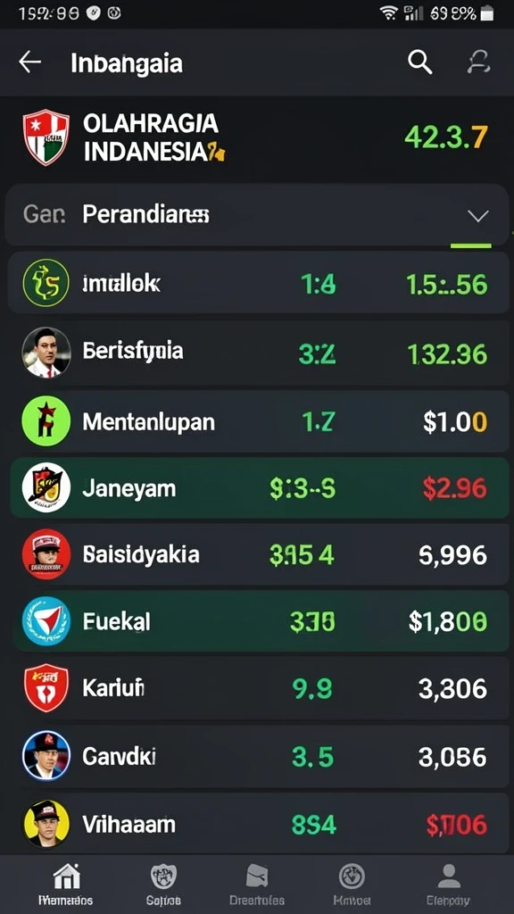Tampilan antarmuka yang menarik dan user-friendly.