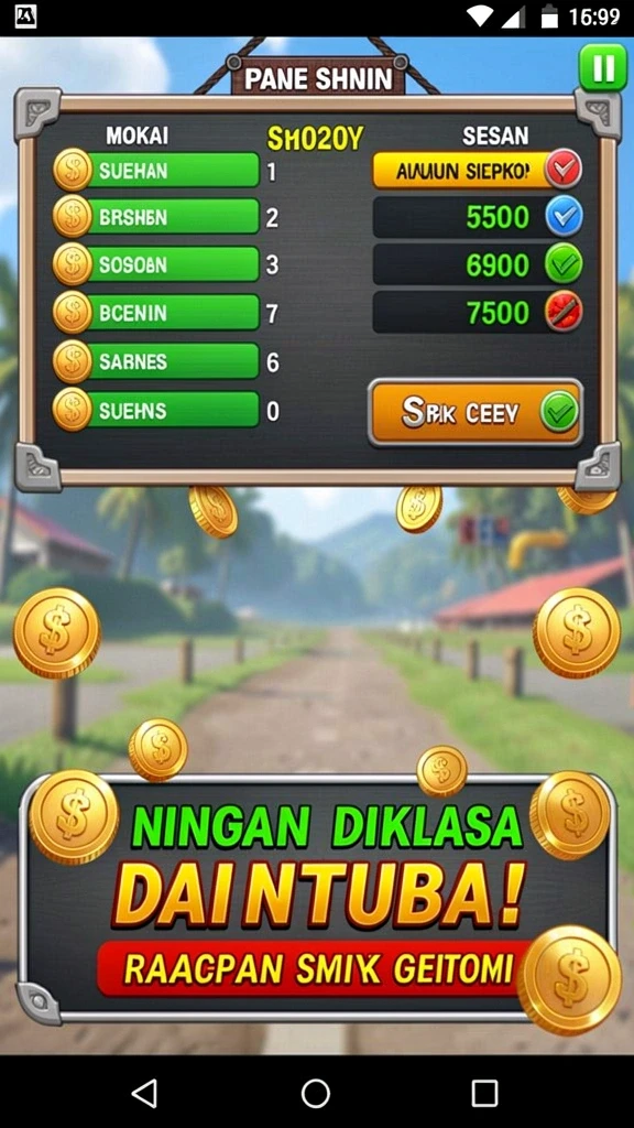 Gameplay seru dengan tantangan menarik.