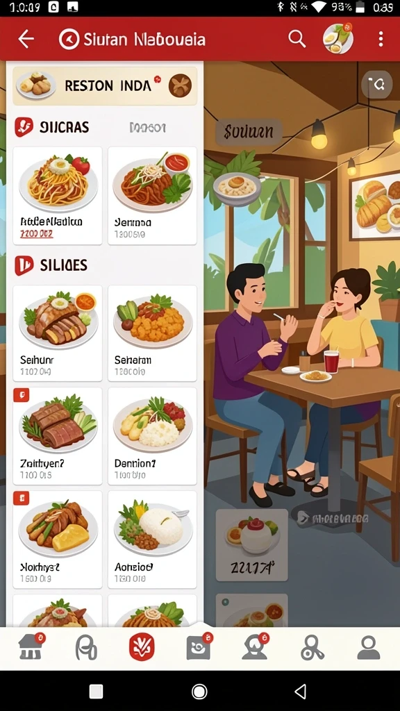 Screenshot menunjukkan antarmuka permainan yang menarik.