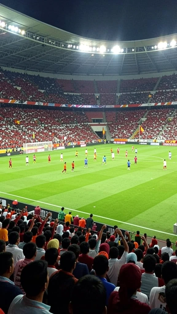 Tampilan awal permainan yang menarik dan penuh warna.