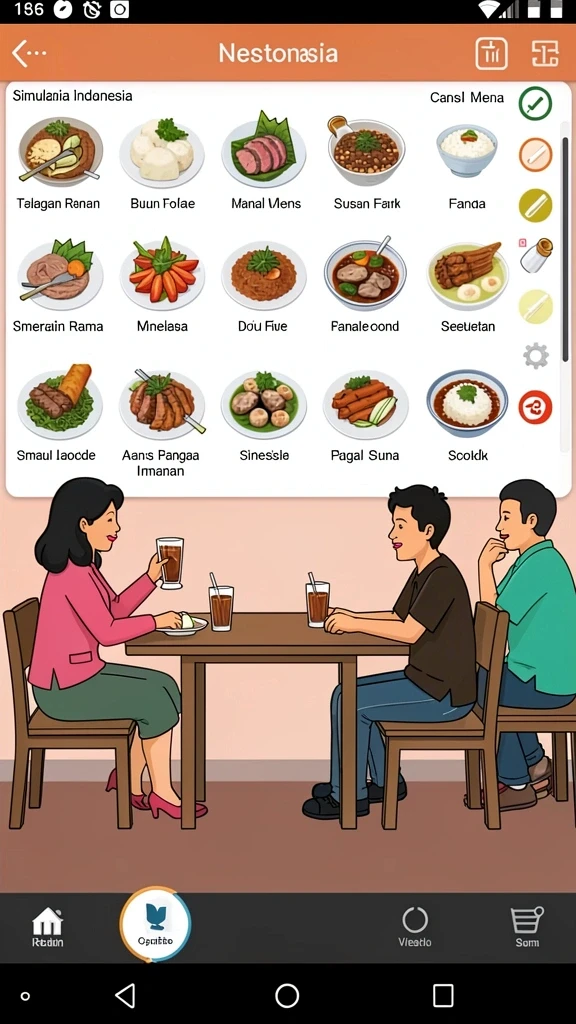 Tampilan grafis yang memukau dan penuh warna.